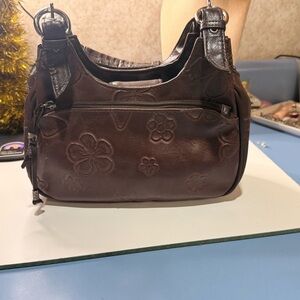 Brown Floral Women's Bag
